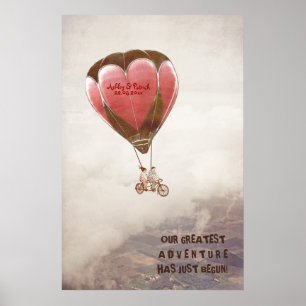 Poster Nossa aventura apenas começou