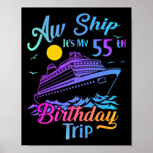 Poster Nossa! É a minha viagem de aniversário de 55 anos