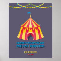 Nossa família fica a uma tenda de distância engraç