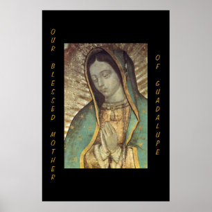 PÔSTER NOSSA MÃE ABENÇOADA DE GUADALUPE