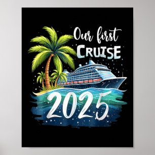 Poster Nossa Primeira Viagem de Cruzeiro 2025 Juntos Enco