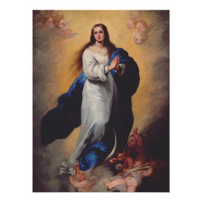 Pôster Nossa Senhora da Conceição Imaculada (Frente)