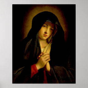 Poster Nossa Senhora das Tristezas Virgem Maria - Doloros