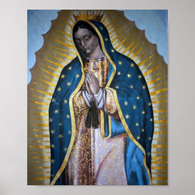 Poster Nossa Senhora de Arte de Guadalupe (Frente)