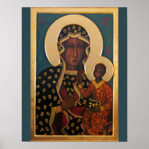 Pôster Nossa Senhora de Czestochowa