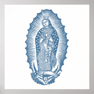 Pôster Nossa Senhora de Guadalupe