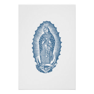 Pôster Nossa Senhora de Guadalupe