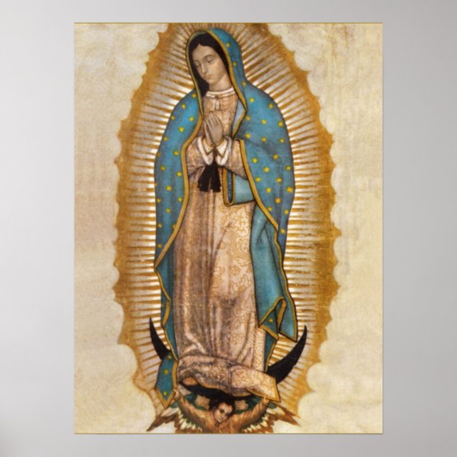 Poster Nossa Senhora de Guadalupe (Frente)