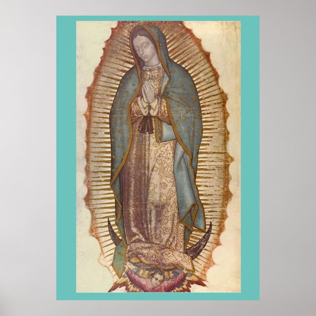 Poster Nossa Senhora de Guadalupe (Frente)