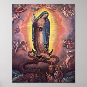 Poster Nossa Senhora de Guadalupe