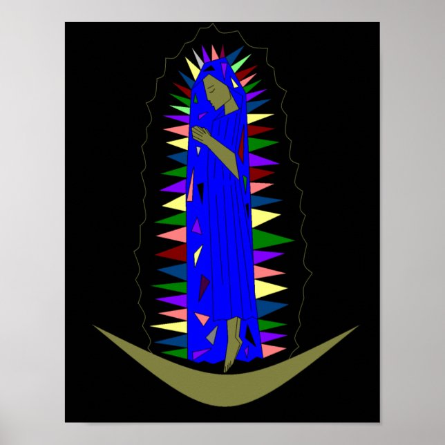 POSTER NOSSA SENHORA DE GUADALUPE (Frente)