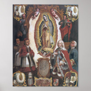 Poster Nossa Senhora de Guadalupe