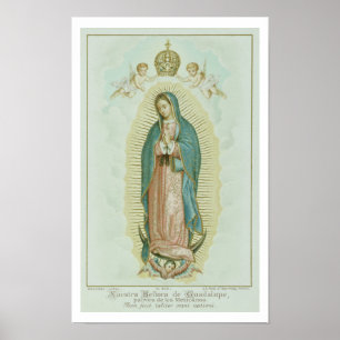 Poster Nossa Senhora de Guadalupe