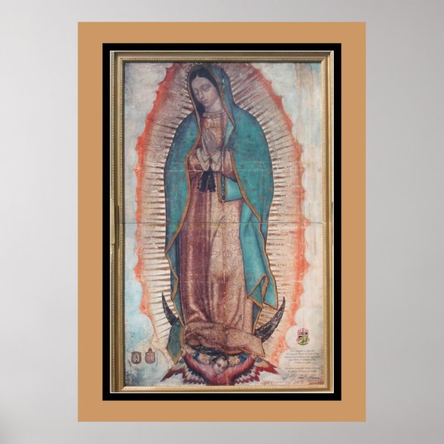 Pôster NOSSA SENHORA DE GUADALUPE 30 x 45 (Frente)