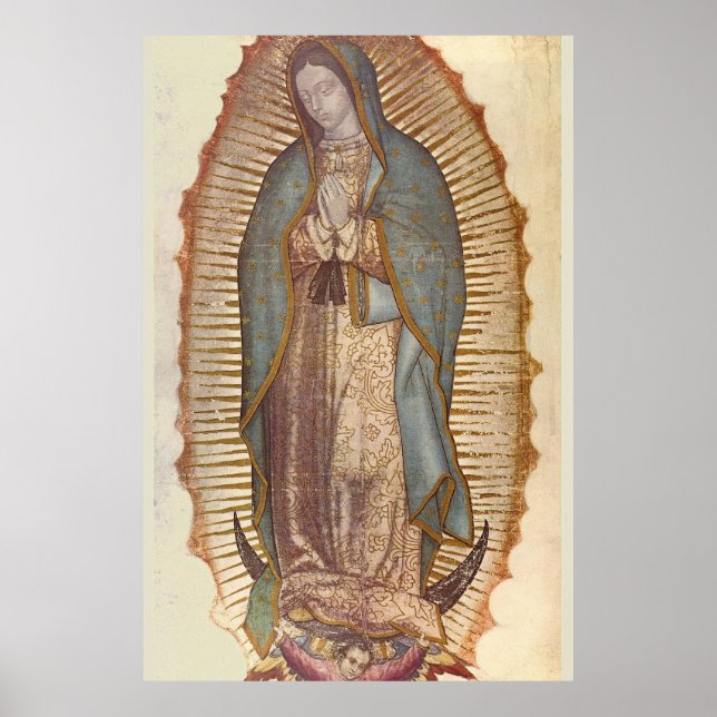 Poster NOSSA SENHORA DE GUADALUPE 30 x 45 (Frente)