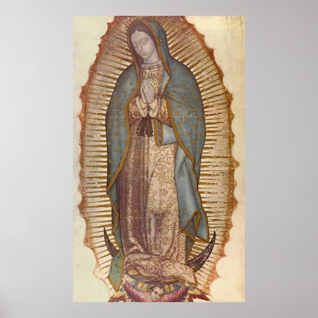 Poster Nossa Senhora de Guadalupe 36" x 60" (Frente)