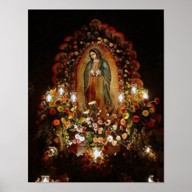 POSTER NOSSA SENHORA DE GUADALUPE ALTAR DEVOCIONAL (Frente)