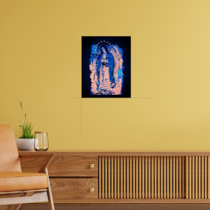 Poster Nossa Senhora de Guadalupe Collage