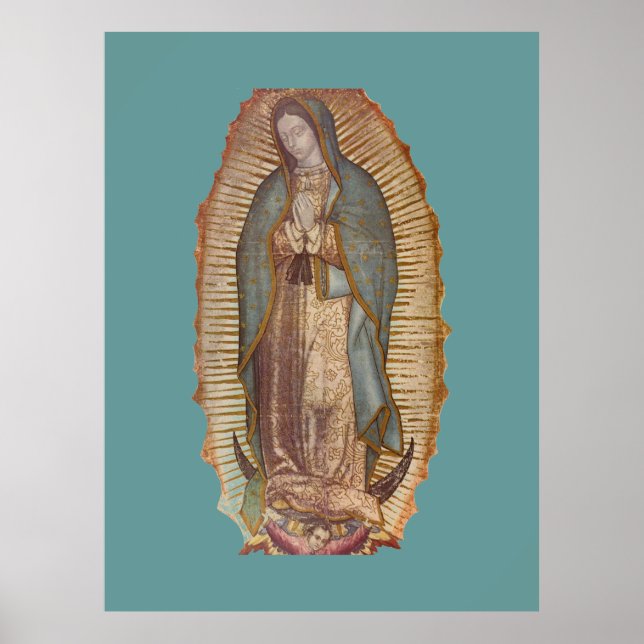 POSTER NOSSA SENHORA DE GUADALUPE (EXTRA GRANDE 40X53) (Frente)