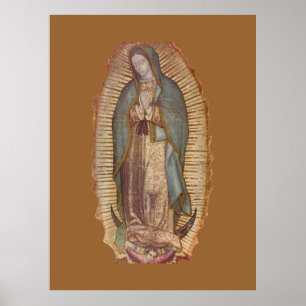 POSTER NOSSA SENHORA DE GUADALUPE (EXTRA GRANDE 40X53)
