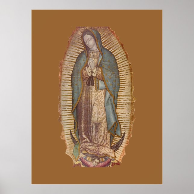 POSTER NOSSA SENHORA DE GUADALUPE (EXTRA GRANDE 40X53) (Frente)