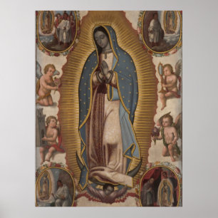 POSTER NOSSA SENHORA DE GUADALUPE (EXTRA GRANDE 40X53)