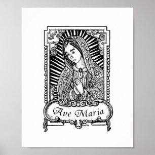 Poster Nossa Senhora de Guadalupe (I)