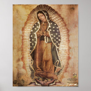 Poster Nossa Senhora de Guadalupe Mãe Maria