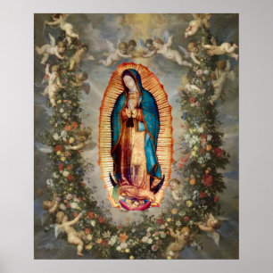 Poster Nossa Senhora de Guadalupe, Nuestra Señora de Gua