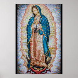 Poster Nossa Senhora de Guadalupe Presente Católico