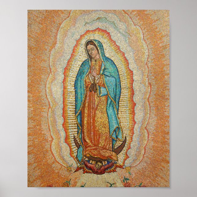 Poster Nossa Senhora de Guadalupe Versão (Frente)