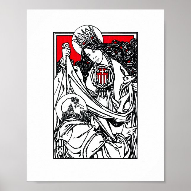 Pôster Nossa Senhora do resgate (Frente)