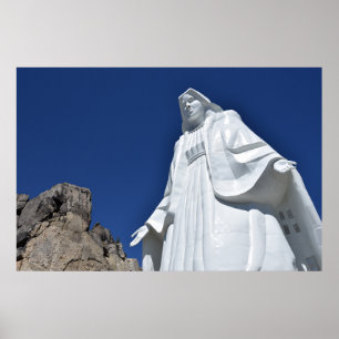 Poster Nossa Senhora do Rockies Butte, Montana, EUA