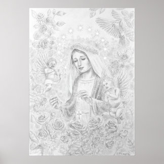 Poster Nossa Senhora do Rosário