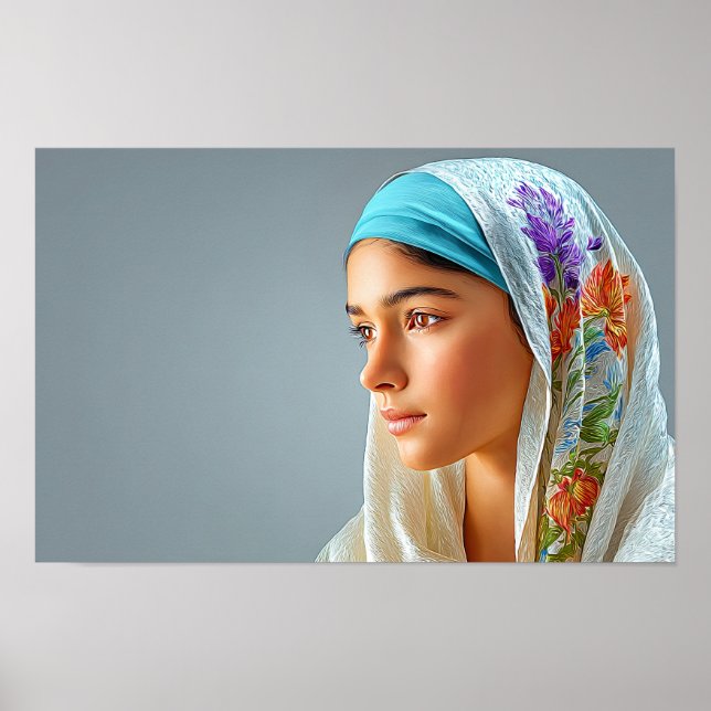 Poster Nossa Senhora do Rosário (Frente)