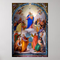 Nossa Senhora e os Santos