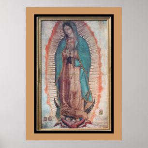 Pôster NOSSA SENHORA GUADALUPE 30 x 45
