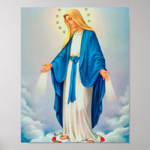 Poster Nossa Senhora Immaculada Concepção