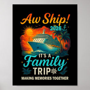 Poster Nossa Viagem É Uma Viagem Em Família 2026 Cruzeiro