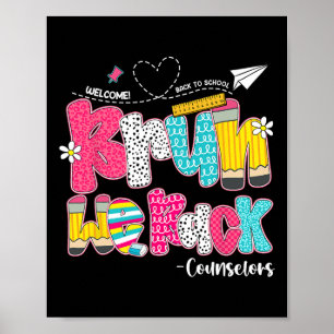 Poster Nossa Voltamos Orientadores Bem-vindos à Escola
