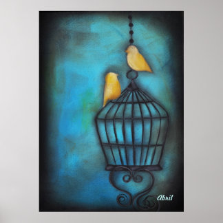 Pôster Nosso Amor É Pássaros Livres