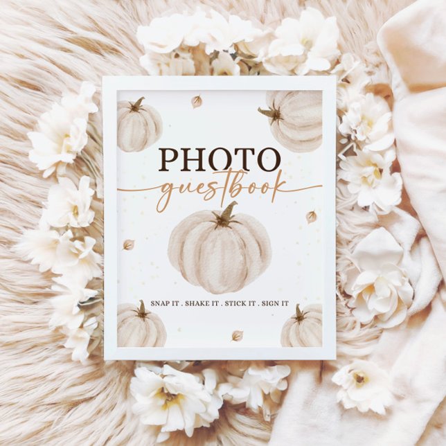 Poster Nosso Pequeno Sinal de Mesa de Aniversário (Criador carregado)