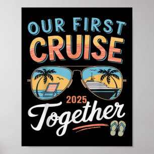 Poster Nosso Primeiro Cruzeiro 2025 Juntos Jovem Casal Co