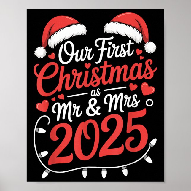 Poster Nosso Primeiro Natal Como Sr. Sra. 2025, Casais Ca (Frente)