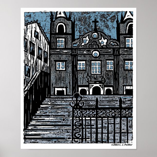 Pôster 'Nosso Senhor do Passo', Igreja (Frente)