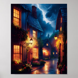 Poster Nostalgia Beija-Chuva