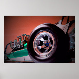 Pôster Nostalgia Dragster