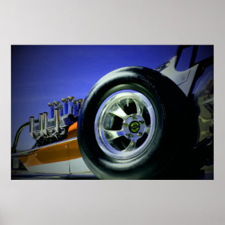 Pôster Nostalgia Dragster