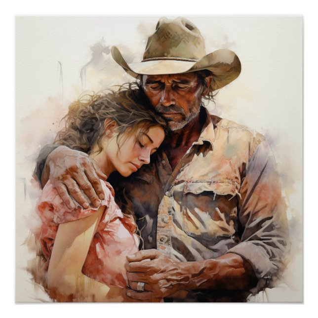 Pôster Nostalgic Family Bond: Legado do Ocidente (Frente)