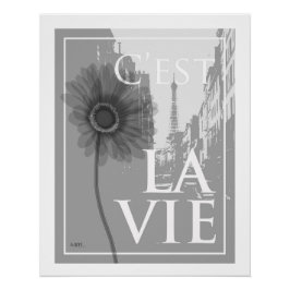 Pôster nostalgic flower art -gerbera-